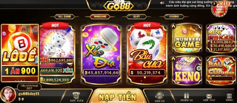 Go88 - Cổng game quay hũ đổi thưởng đáng chơi nhất 2024